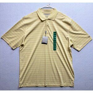 Greg Norman Signature Series Golf Polo Short Sleeve Collar Play Dry NWT Size XL